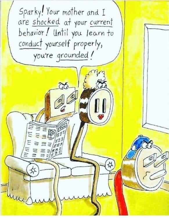 circuit funny cartoon